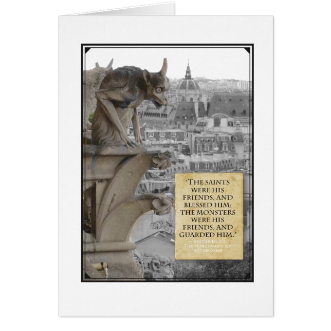 Gargoyle van Notre Dame (Voorkant)