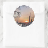 Gargoyle van Notre-Dame Ronde Sticker (Tas)