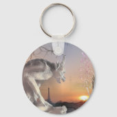 Gargoyle van Notre-Dame Sleutelhanger (Achterkant)