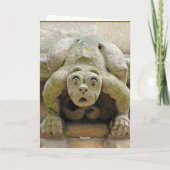 Gargoyle verlatkaart kaart (Achterkant)