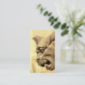 GARGOYLE VISITEKAARTJE (Staand voorkant)