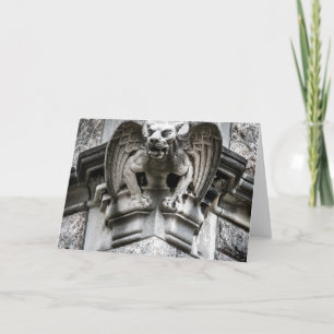 Gargoyle Wenskaart Kaart