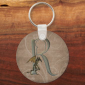 Gargoyles Monogram R Sleutelhanger (Voorkant)