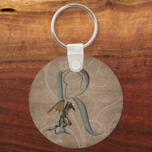 Gargoyles Monogram R Sleutelhanger (Voorkant)