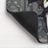 "Gargoyles of Notre Dame" Mousepad Muismat (Hoek)