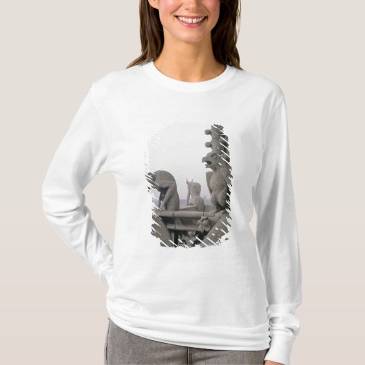 Gargoyles op de balustrade van de Grande T-shirt (Voorkant)