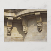 Gargoyles op de Pont Neuf-brug in Parijs, Frankrij Briefkaart (Voorkant)
