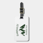 Garibaldi Provincial Park Bagagelabel (Voorkant verticaal)