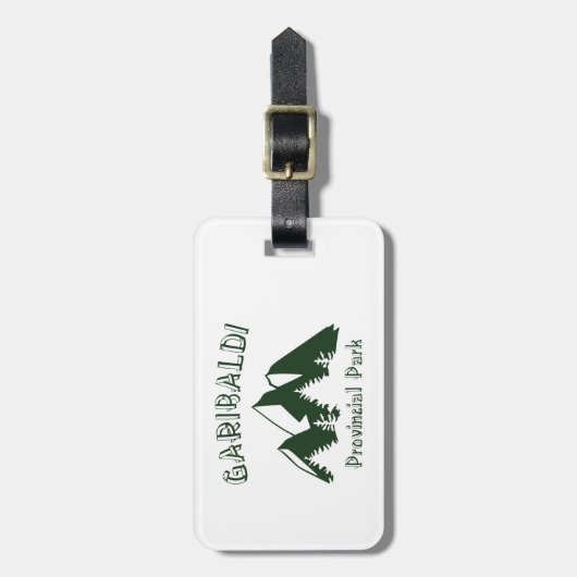 Garibaldi Provincial Park Bagagelabel (Voorkant verticaal)