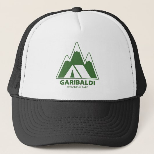 Garibaldi Provincial Park-bergen kamperen Trucker Pet (Voorkant)