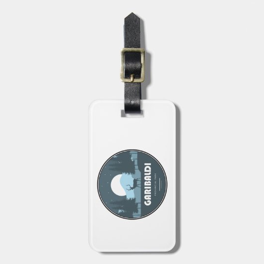 Garibaldi Provincial Park Deer Bagagelabel (Voorkant verticaal)