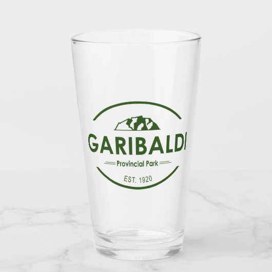 Garibaldi Provincial Park Glas (Voorkant)