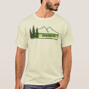 Garibaldi Provincial Park Groene strepen T-shirt