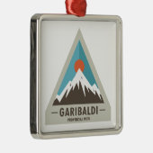 Garibaldi Provincial Park Metalen Ornament (Rechts)