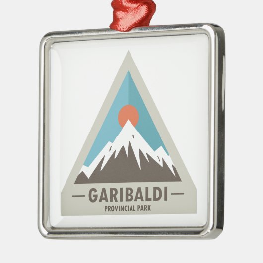 Garibaldi Provincial Park Metalen Ornament (Links)