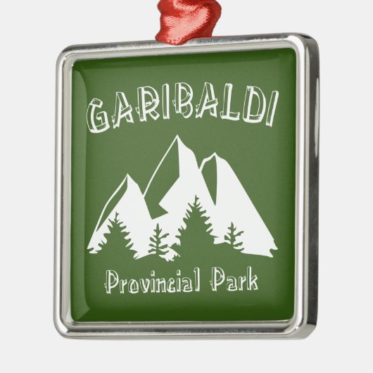 Garibaldi Provincial Park Metalen Ornament (Links)