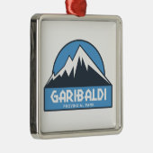 Garibaldi Provincial Park Metalen Ornament (Rechts)