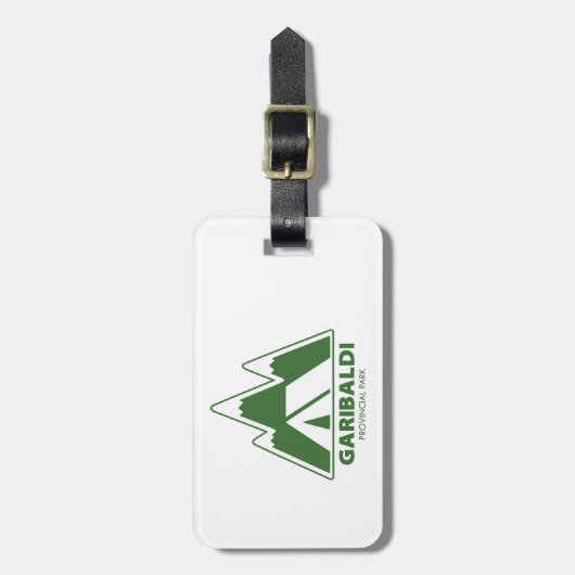 Garibaldi Provincial Park Mountains Camping Bagagelabel (Voorkant verticaal)