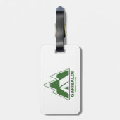 Garibaldi Provincial Park Mountains Camping Bagagelabel (Achterkant verticaal)