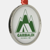 Garibaldi Provincial Park Mountains Camping Metalen Ornament (Rechts)