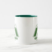 Garibaldi Provincial Park Mountains Camping Tweekleurige Koffiemok (Center)