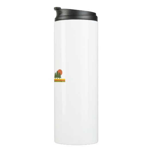 Garibaldi Provincial Park Pine Trees Sun Thermosbeker (Geroteerd rechts)