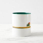 Garibaldi Provincial Park Pine Trees Sun Tweekleurige Koffiemok (Center)