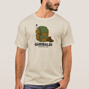 Garibaldi Provincial Park rugzak T-shirt