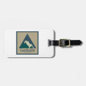 Garibaldi Provincial Park Rustiek Bagagelabel (Voorkant horizontaal)