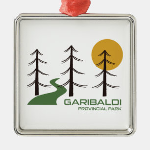 Garibaldi Provincial Park Trail Metalen Ornament