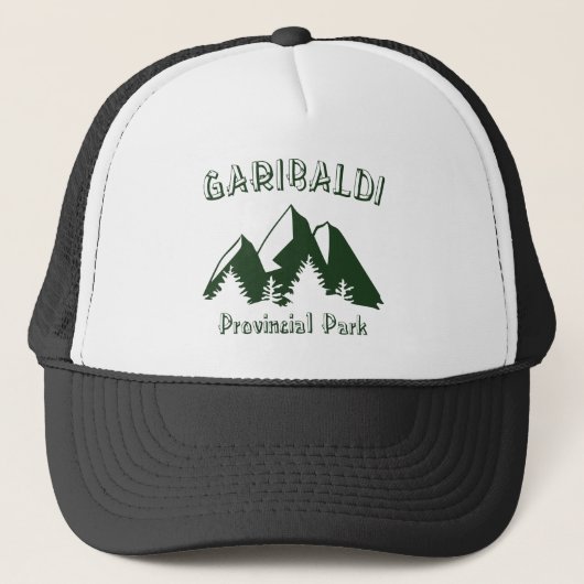 Garibaldi Provincial Park Trucker Pet (Voorkant)