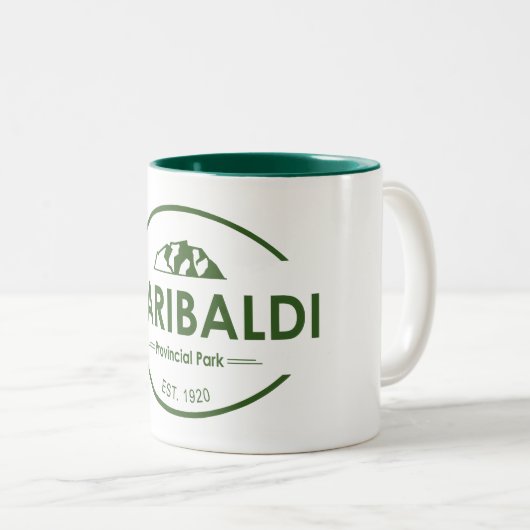 Garibaldi Provincial Park Tweekleurige Koffiemok (Voorkant rechts)