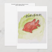 Garibaldi wenskaart kaart (Voorkant / Achterkant)