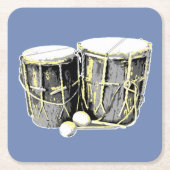 Garifuna Drum Onderzetters (Voorkant)