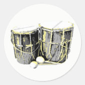 Garifuna Drum Stickers (Voorkant)