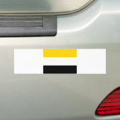 Garifuna, etnische vlag Arawakan Bumpersticker (Op auto)
