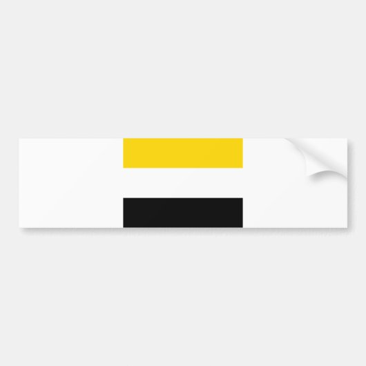 Garifuna, etnische vlag Arawakan Bumpersticker (Voorkant)