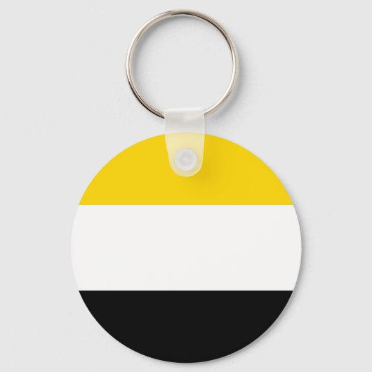 Garifuna, etnische vlag Arawakan Sleutelhanger (Voorkant)