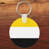 Garifuna, etnische vlag Arawakan Sleutelhanger (Voorkant)