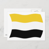 Garifuna Flag Briefkaart (Voorkant / Achterkant)