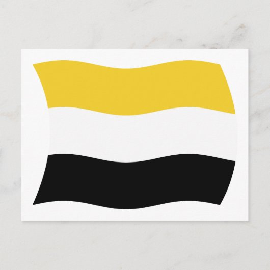Garifuna Flag Briefkaart (Voorkant)