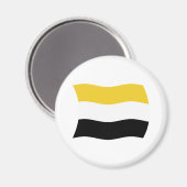 Garifuna Flag Magnet (Voorkant / Achterkant)