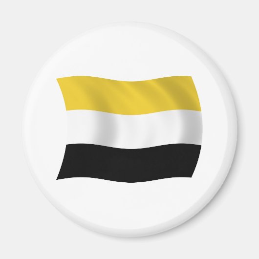 Garifuna Flag Magnet (Voorkant)