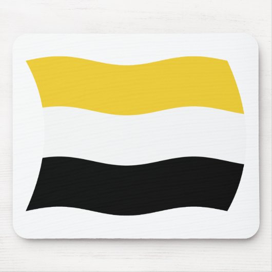 Garifuna Flag Mousepad Muismat (Voorkant)
