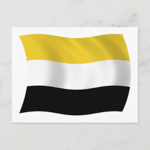 Garifuna Vlag Ansichtkaart Briefkaart