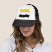 Garifuna Vlag Hoed Trucker Pet (In situ)