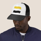 Garifuna Vlag Hoed Trucker Pet (In situ)