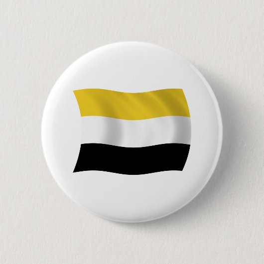 Garifuna Vlag Knop Ronde Button 5,7 Cm (Voorkant)