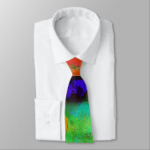 Garish Green Fish Necktie Stropdas (Gebonden)