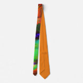 Garish Green Fish Necktie Stropdas (Achterkant)